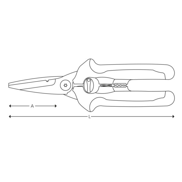 Profesjonell universell saks - Bilde 2