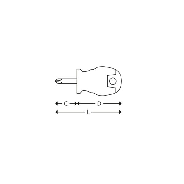 Kubbetrekkere for Phillips® skruer - Bilde 2