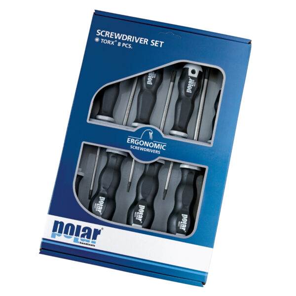 Skrutrekkersett for Torx® skruer - 8 stk. - Bilde 3