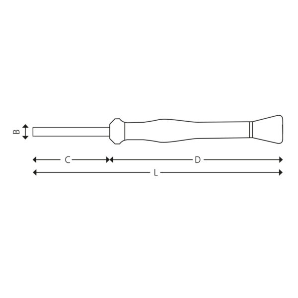 4 mm Bitshåndtak - Bilde 2