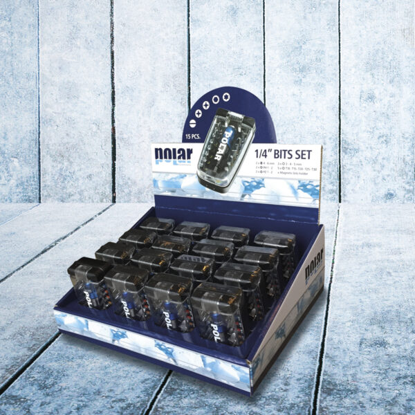 1/4” Bitssett - 15 deler - Bilde 4