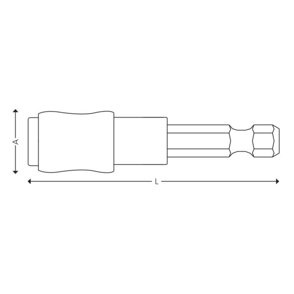 2i1 bitsholder - til bits og piper - 1/4” - Bilde 5