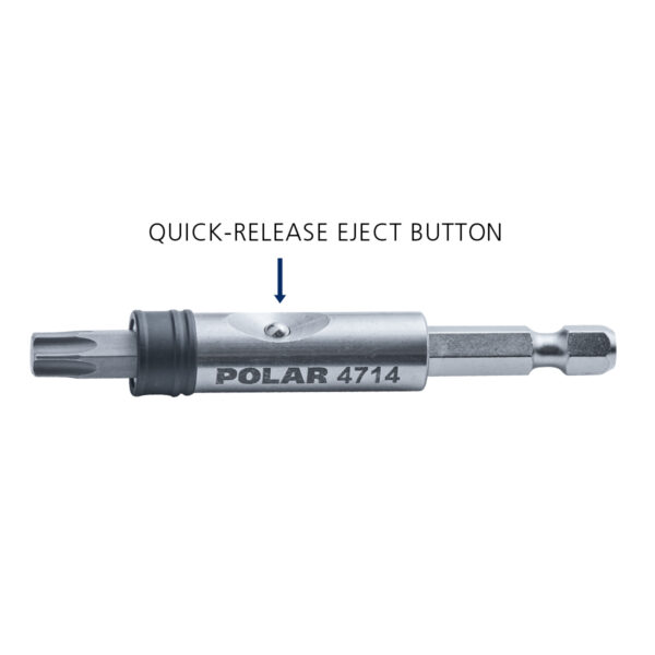 1/4” Quick-release bitsholder - Bilde 2
