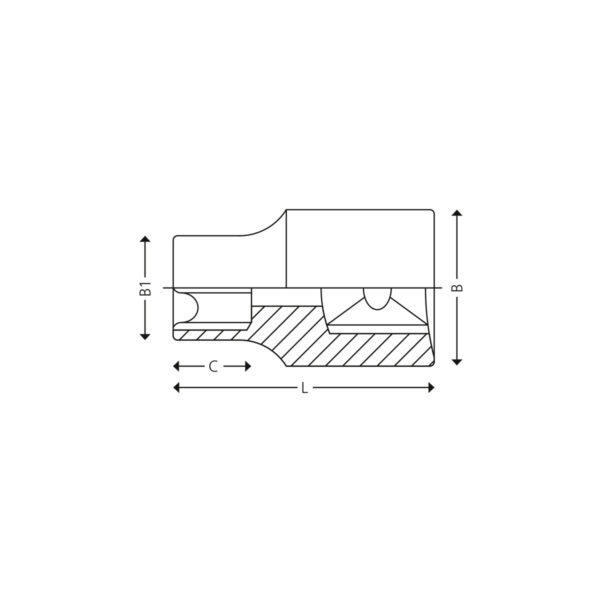 1/2” Piper for Torx® skruer - Bilde 2
