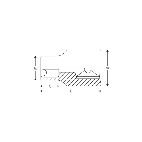 1/4” Piper for Torx® skruer - Bilde 2
