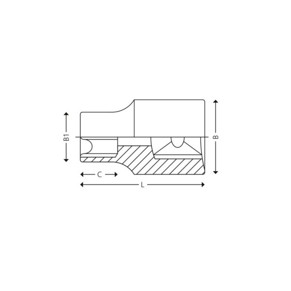 3/4” 12-Kant Piper i mm - Bilde 2
