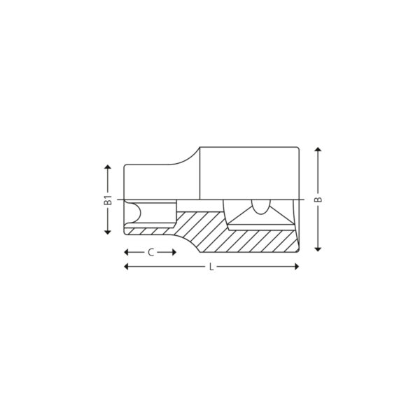 3/8” 6-Kant piper i tommer - Bilde 2