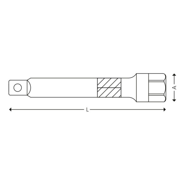 1/2” Forlengere - Bilde 2