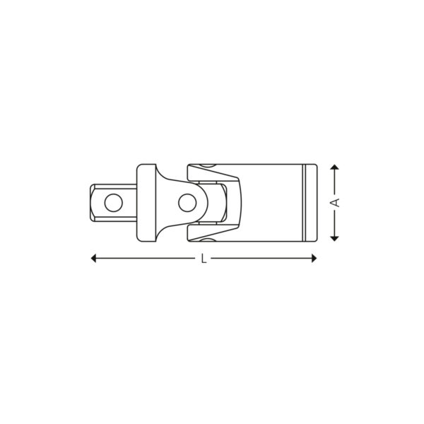 1/2” Universalledd - Bilde 2
