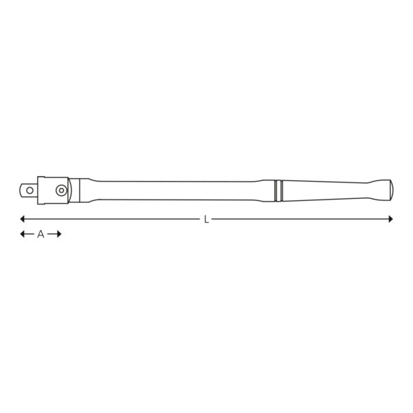 1/2” Leddhåndtak - Bilde 2