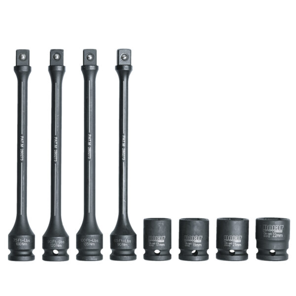 1/2” Momentstavsett med kraftpiper - Bilde 3