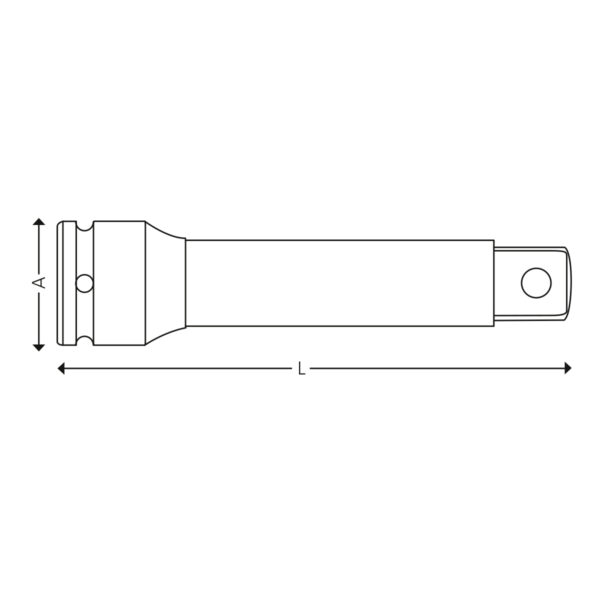 1/2” Forlengere - Bilde 3