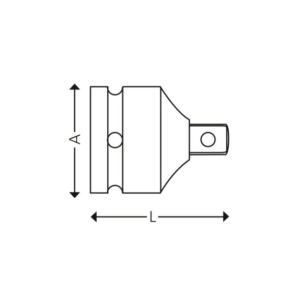 1½” Overgang fra 1½” til 2½” - Bilde 2