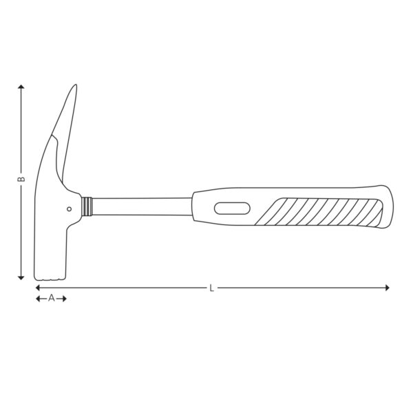 Snekkerhammer med magnet - Bilde 2