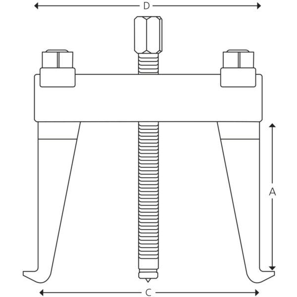 2-armet universal avtrekkere - Bilde 4