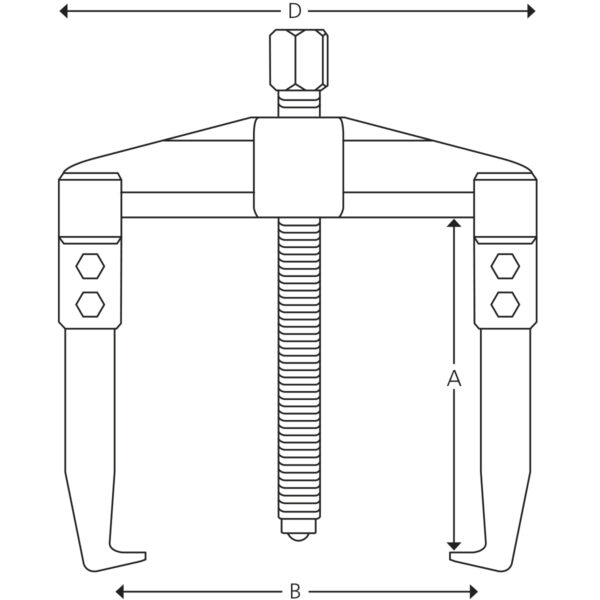 2-armet universal avtrekker - Bilde 2