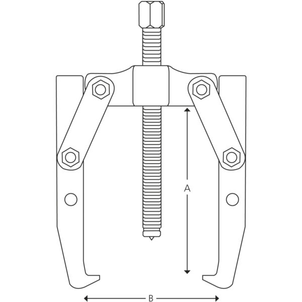 2-armet universal avtrekker - lang - Bilde 2