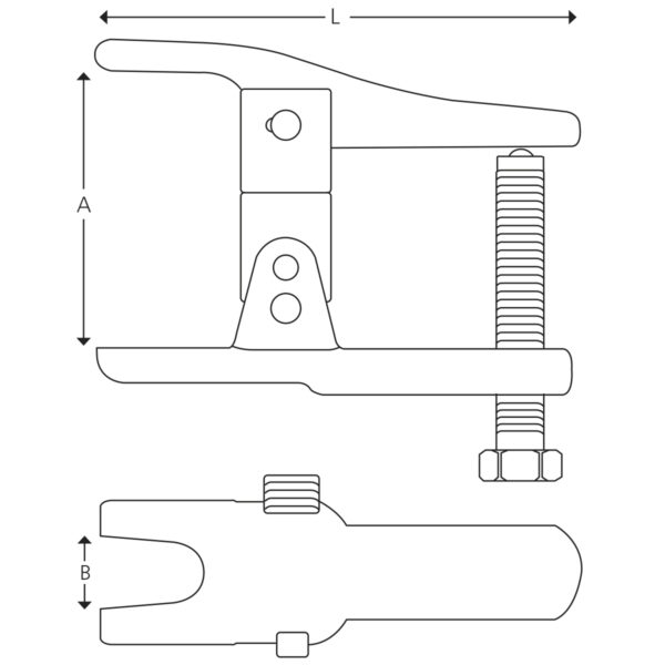 Universell avdrager for kuleledd - Bilde 2