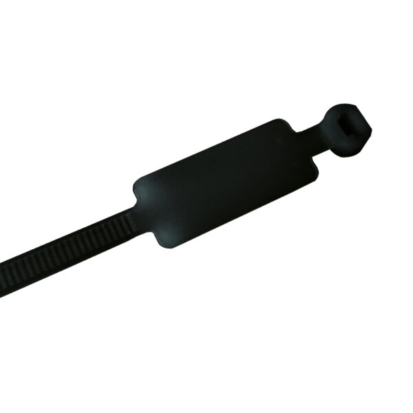 UV Kabelstrips med merkeplade (100 stk.)
