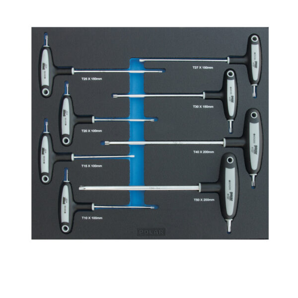 T-håndtak Torx® Skrutrekker sett