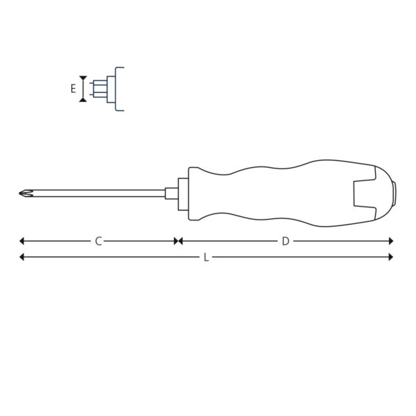 Skrutrekkere for Phillips® skruer - Bilde 2