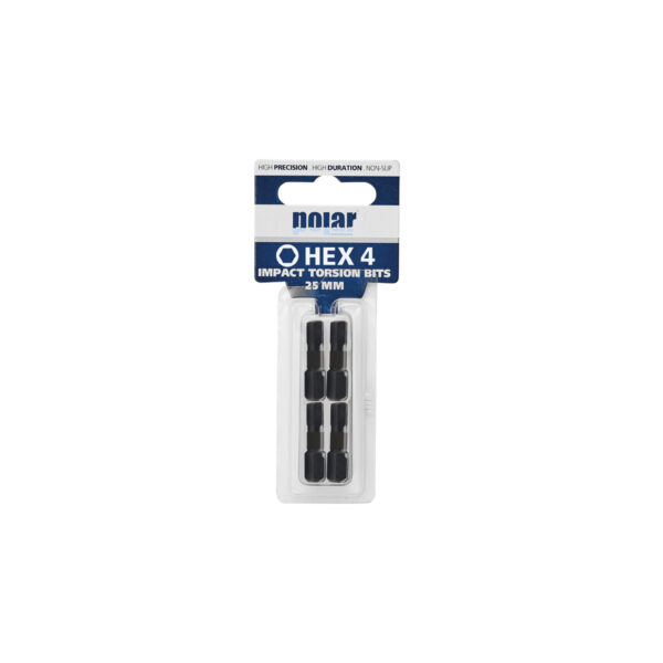 1/4” Torsjons bits for 6-kant skruer - Bilde 4